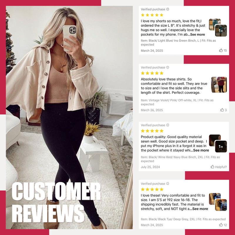 Mauvea™ High Waisted Fleece Leggings