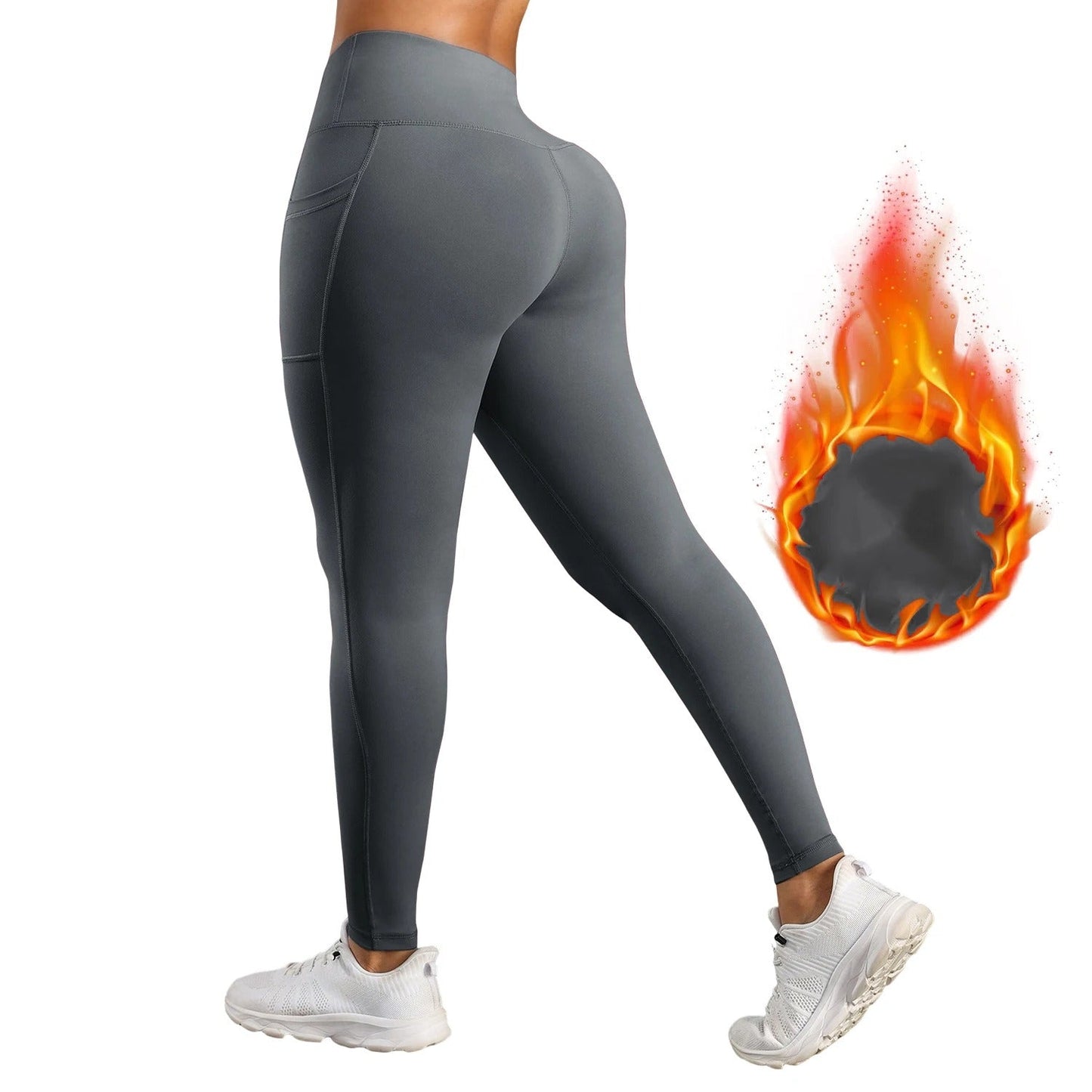 Mauvea™ High Waisted Fleece Leggings