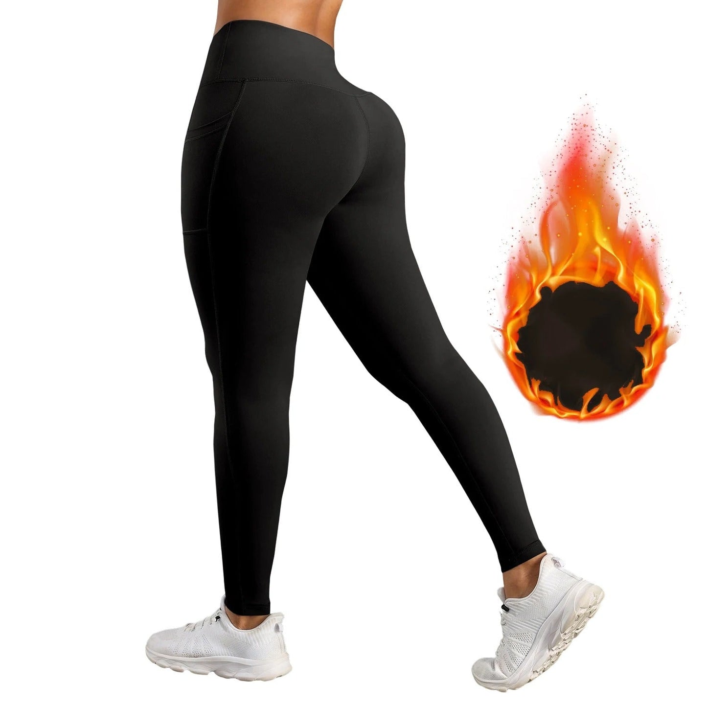 Mauvea™ High Waisted Fleece Leggings