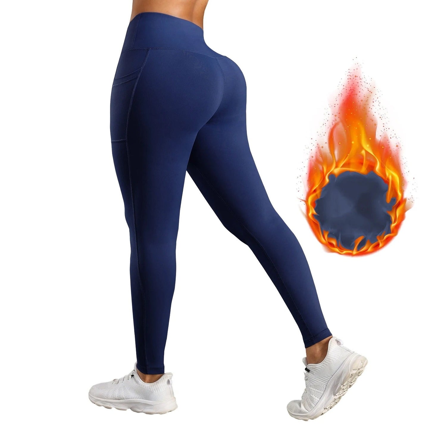 Mauvea™ High Waisted Fleece Leggings